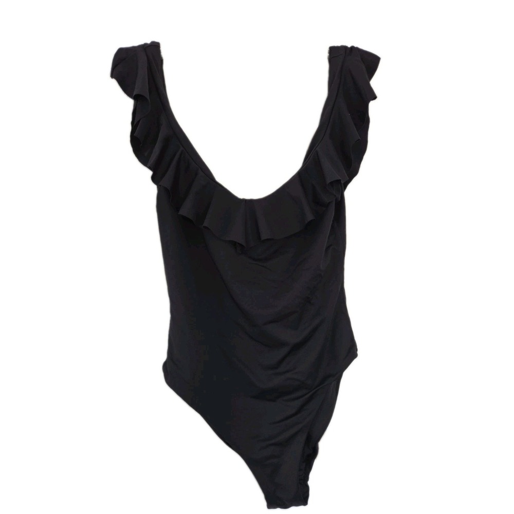 NWT Eberjey Woman's Black Loreta One Piece Swimwear Size Small